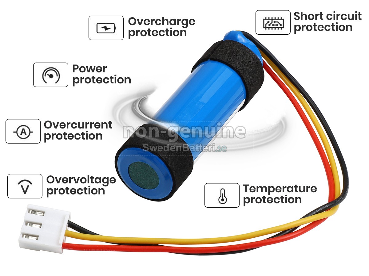 batteri till Harman Kardon ICR22650