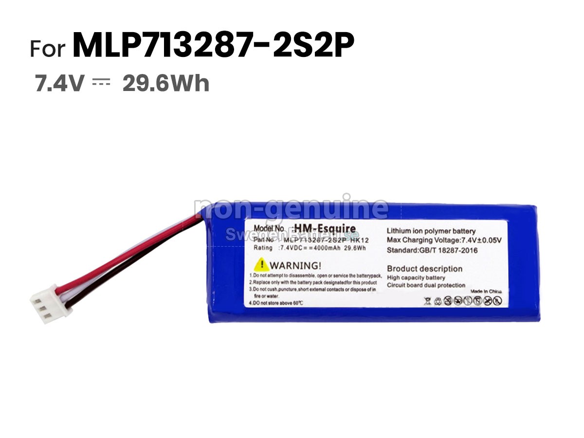 batteri till Harman Kardon ESQUIRE