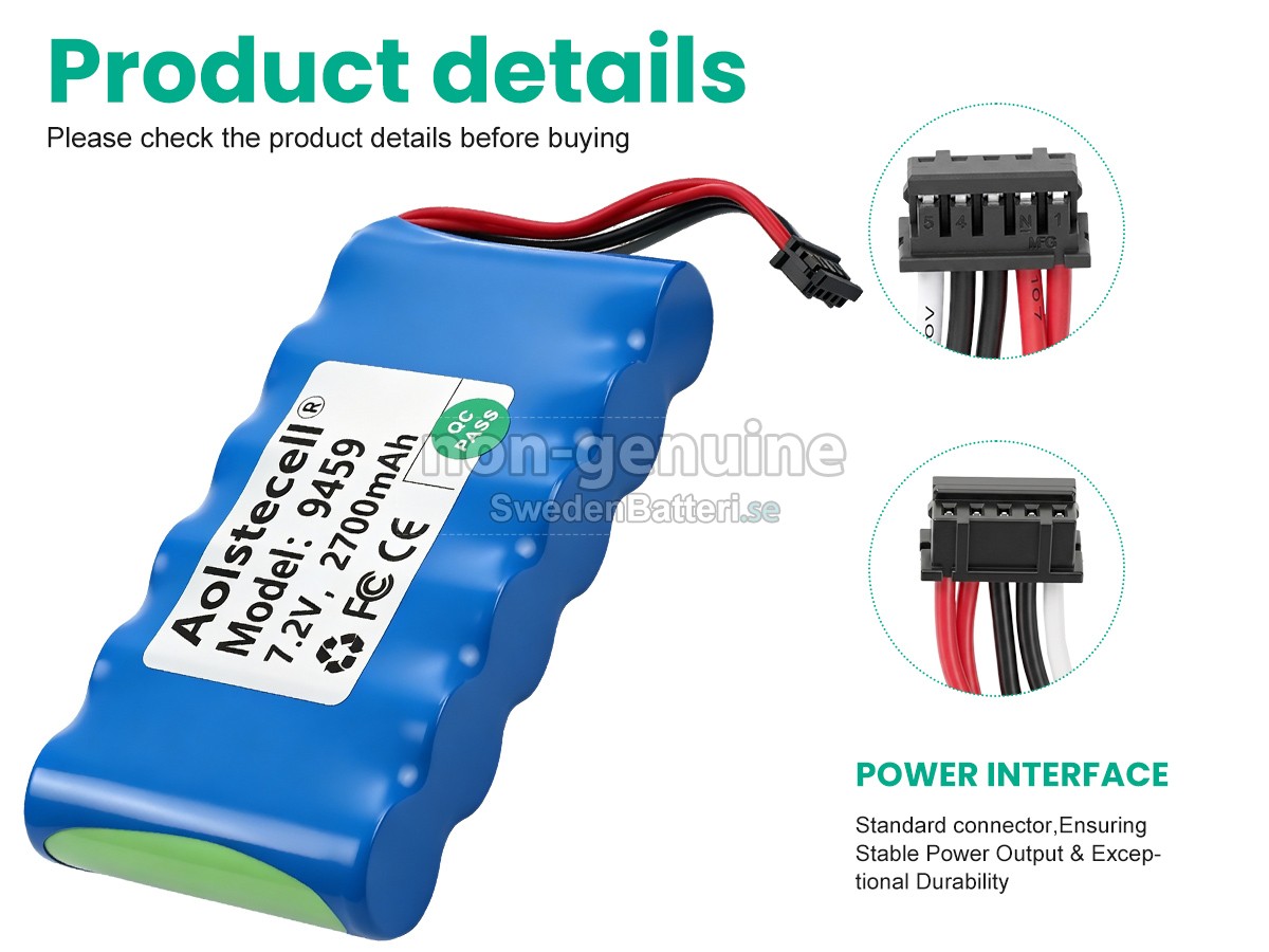 batteri till HiOKi HIGH VOLTAGE INSULATION TESTER IR3455