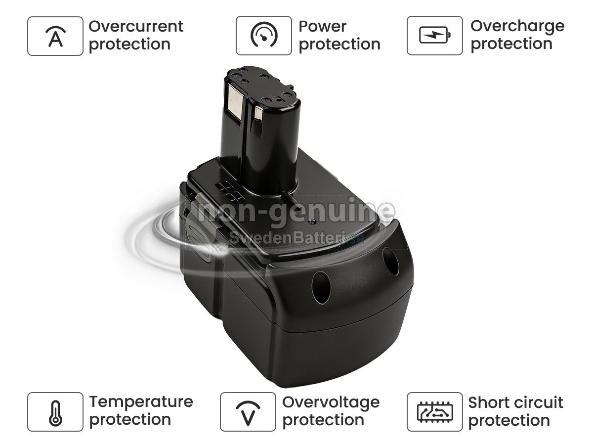 batteri till Hitachi DS18DVB2