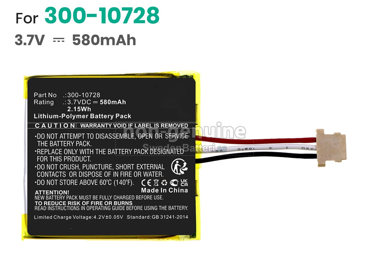 batteri till Honeywell 300-10728