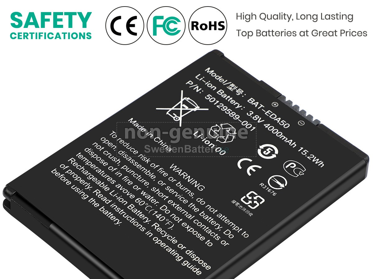 batteri till Honeywell EDA50HC