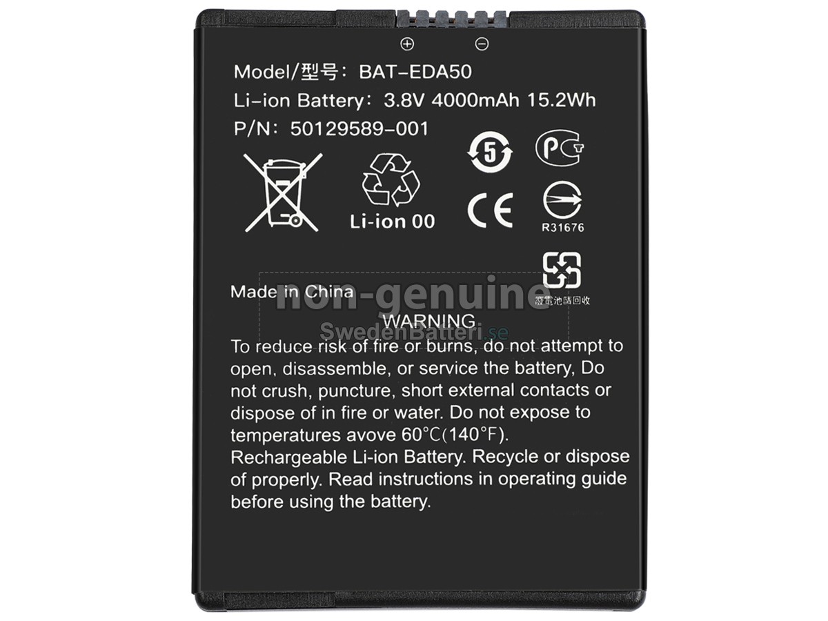 batteri till Honeywell EDA50HC