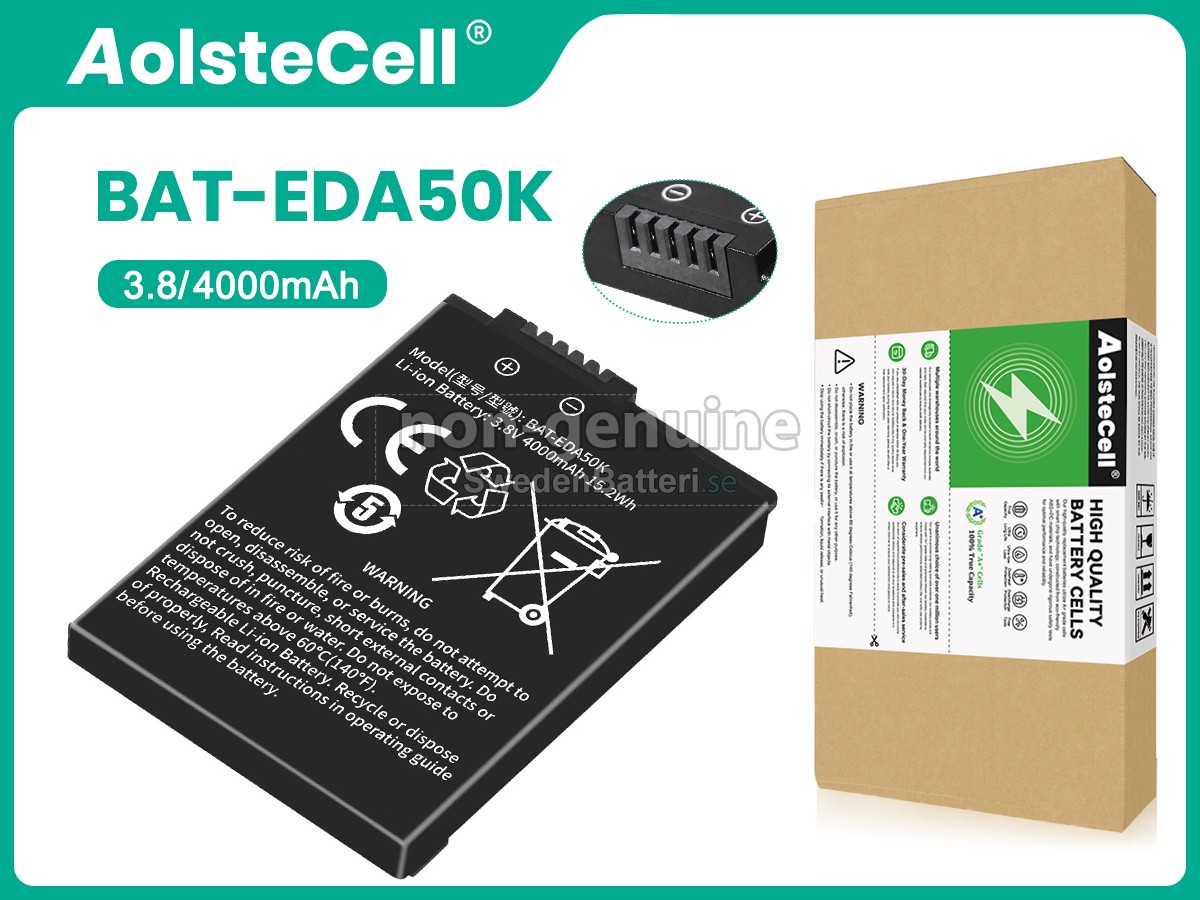 batteri till Honeywell EDA50HC