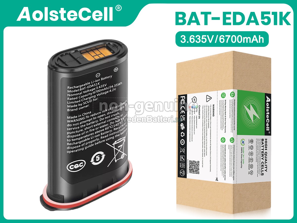 batteri till Honeywell BAT-EDA51K