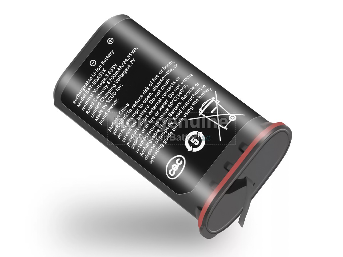 batteri till Honeywell BAT-EDA51K