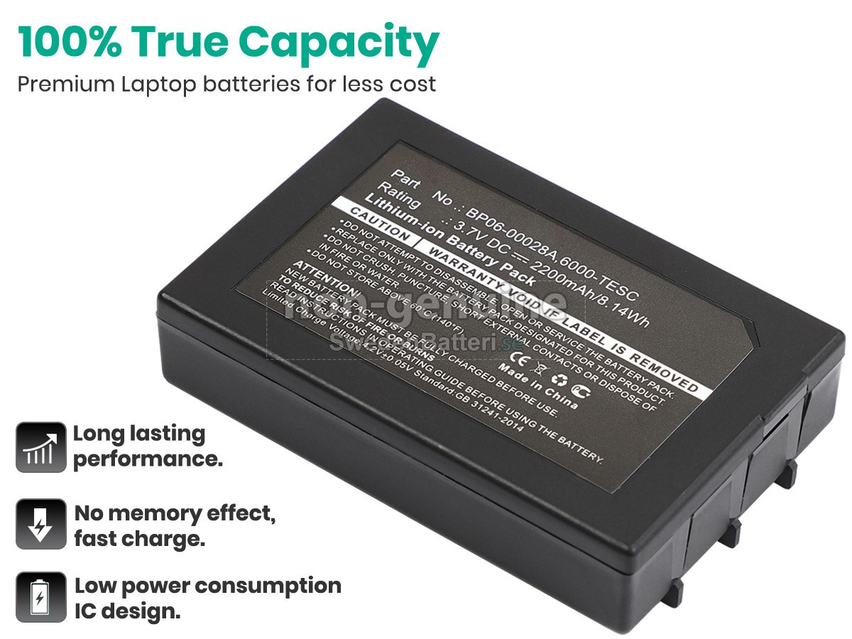 batteri till Honeywell 6000-TESC