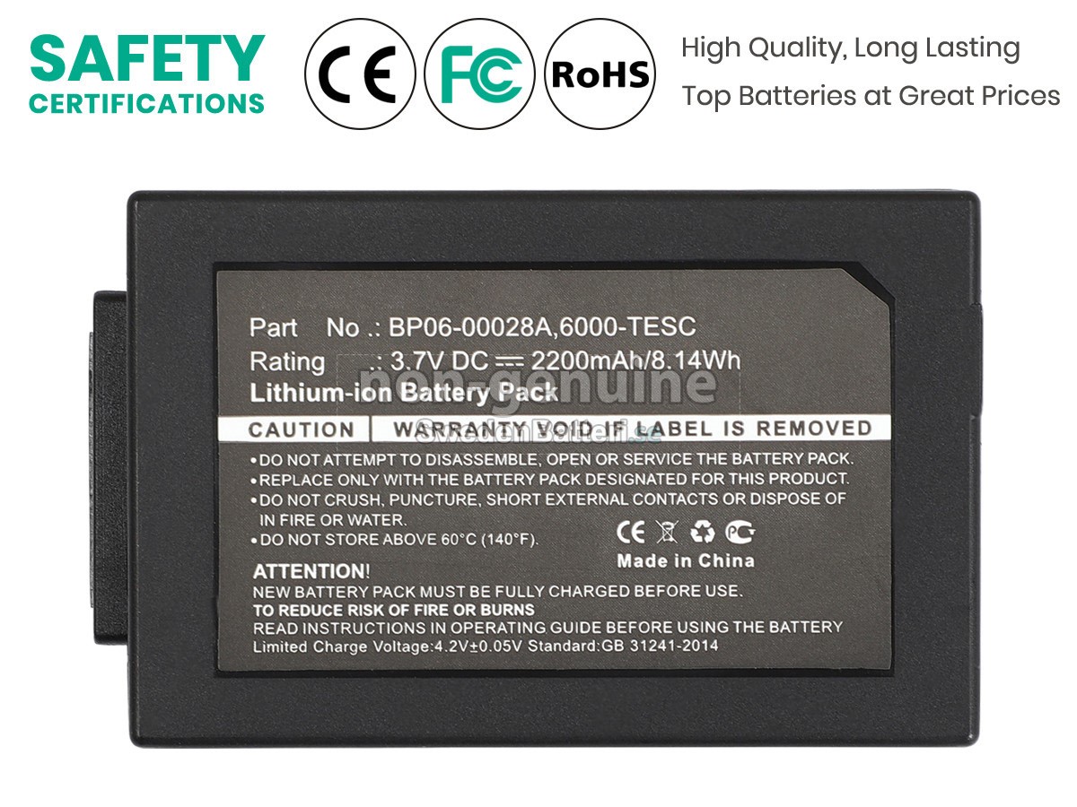 batteri till Honeywell 6000-TESC