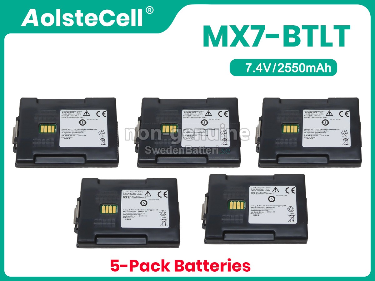 batteri till Honeywell LEX MX7