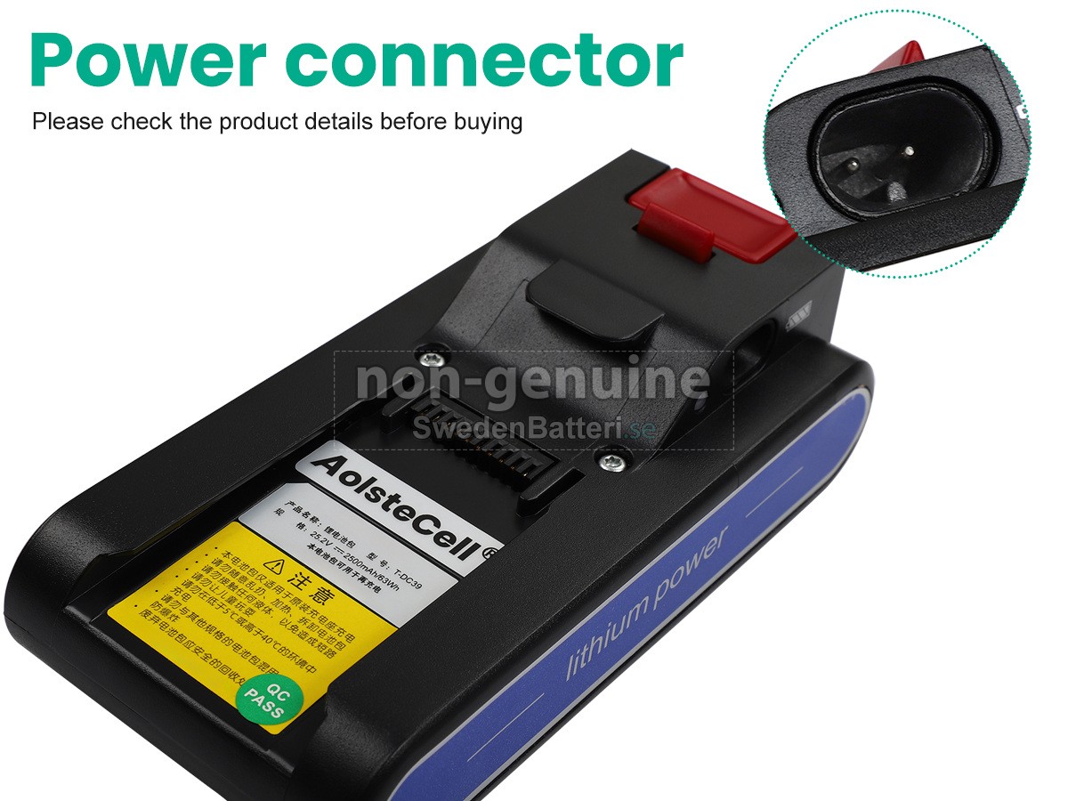 batteri till Honeywell PD506