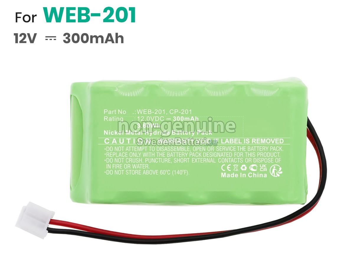batteri till Honeywell JACE-300E