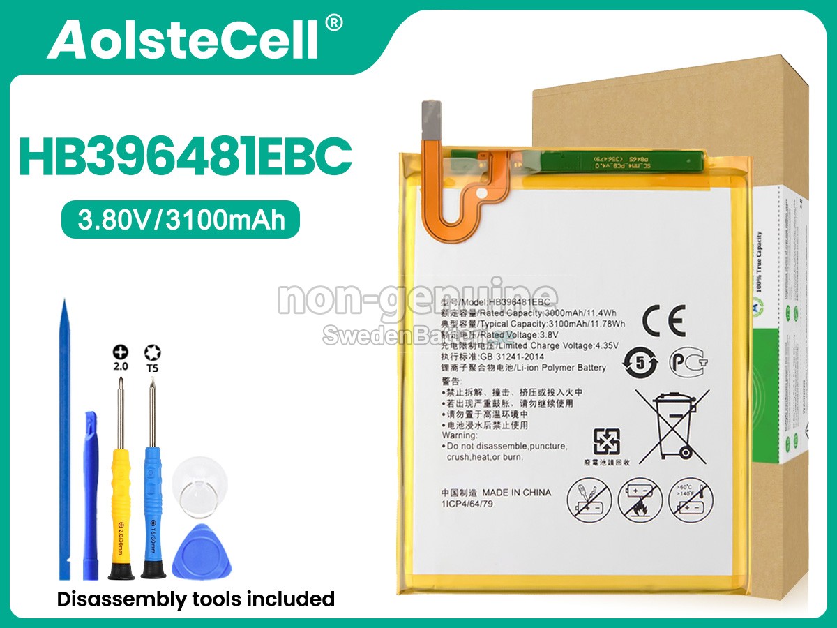 batteri till Honor HB396481EBC