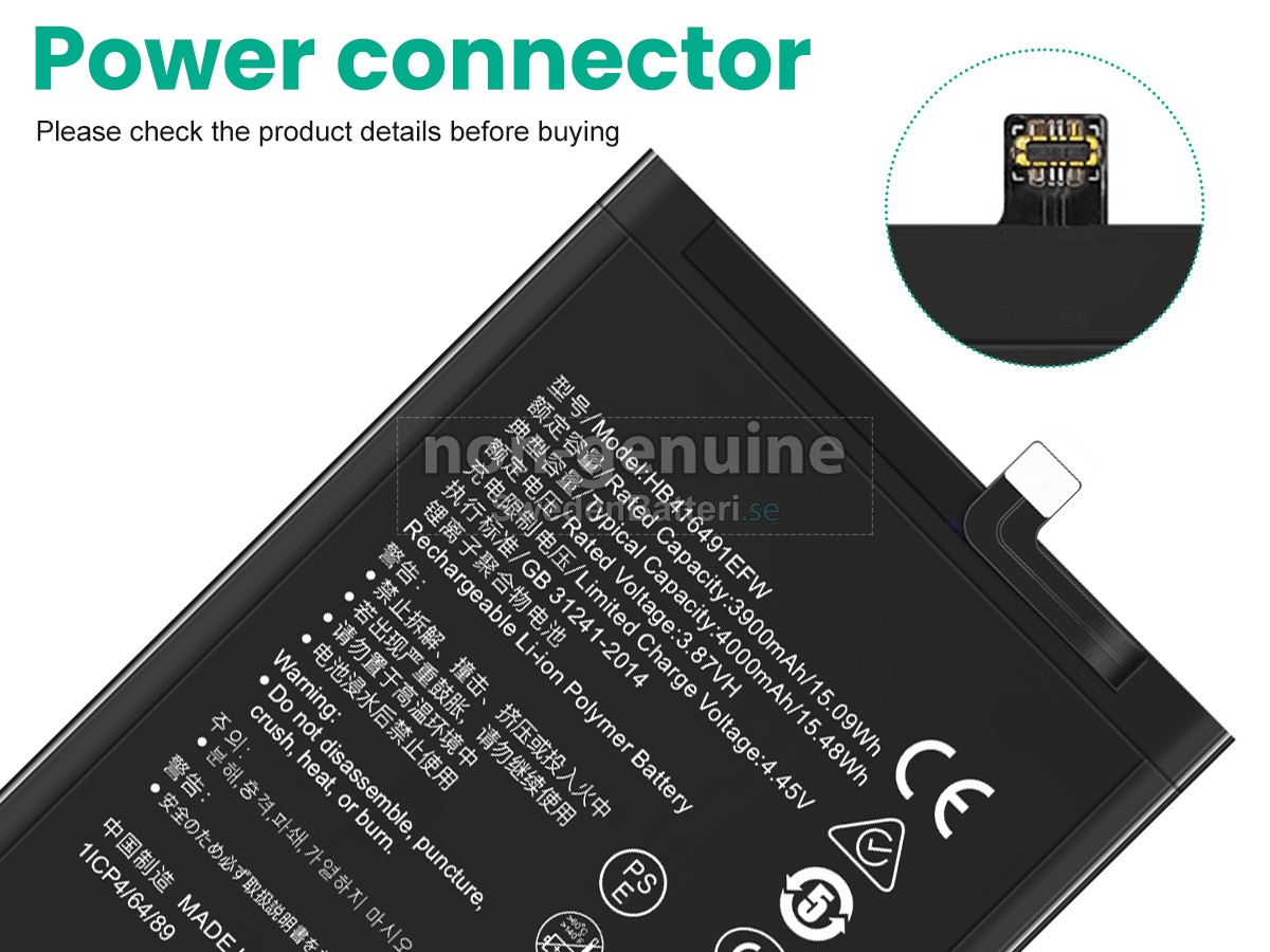 batteri till Honor X40I
