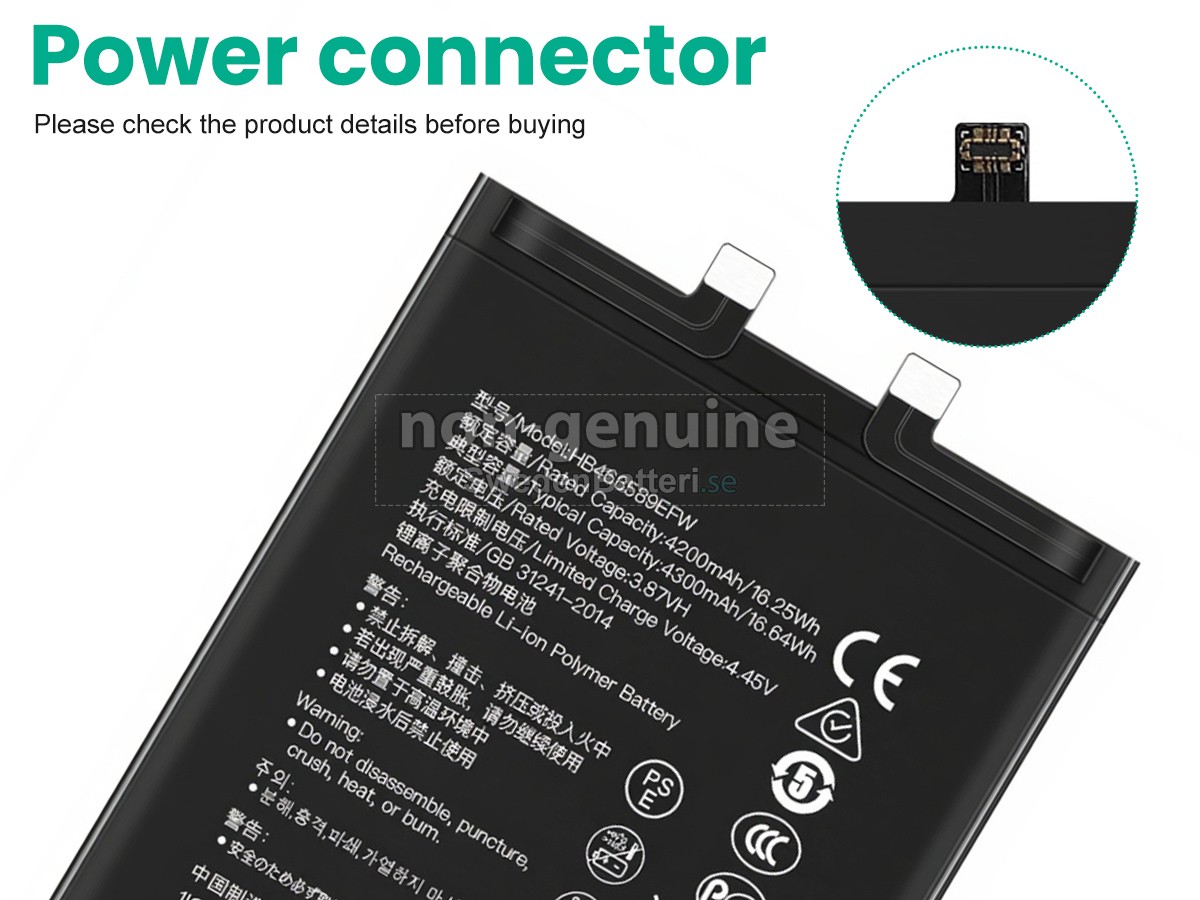 batteri till Honor HB466589EFW