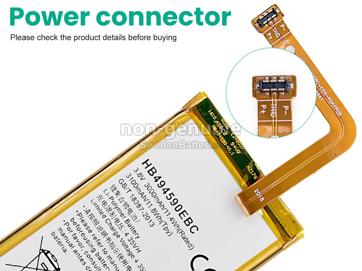 batteri till Honor 7