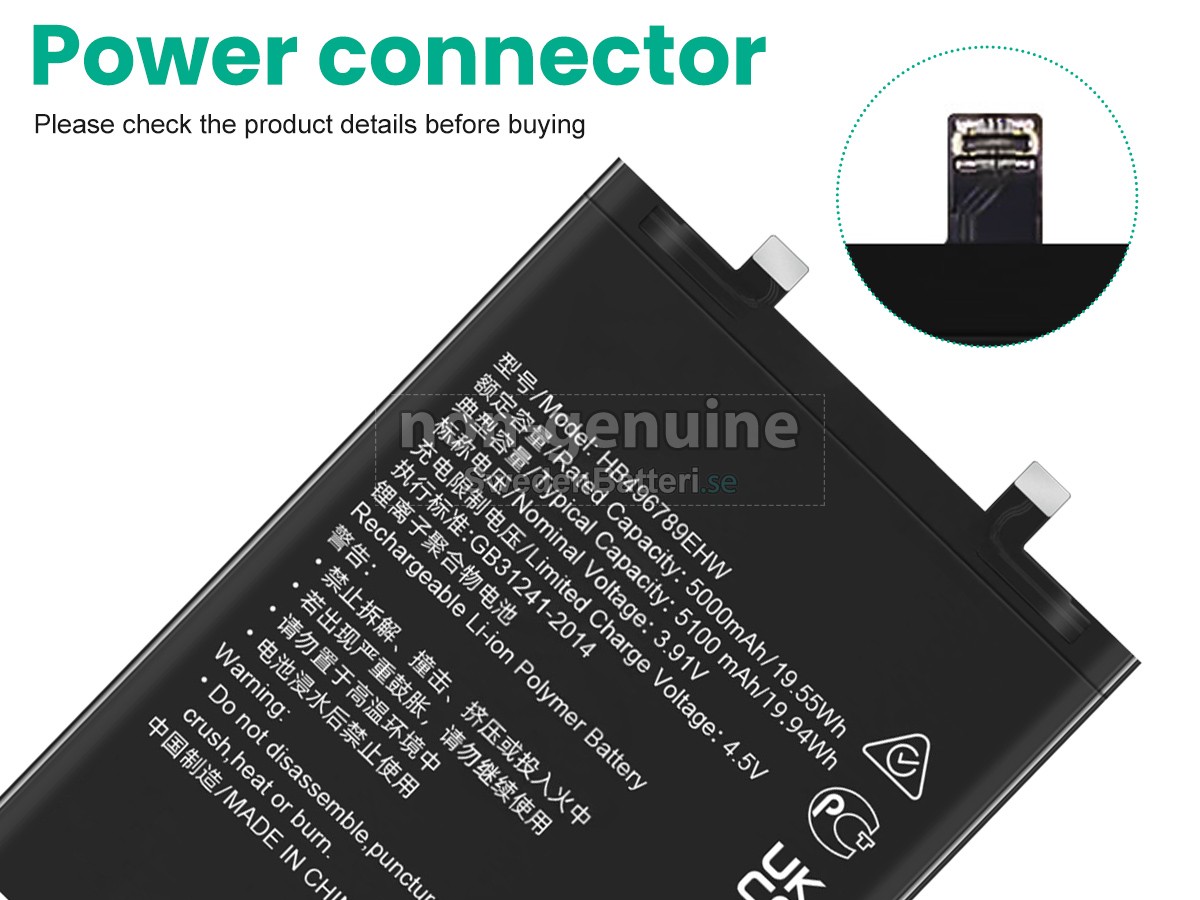 batteri till Honor MAGIC 5