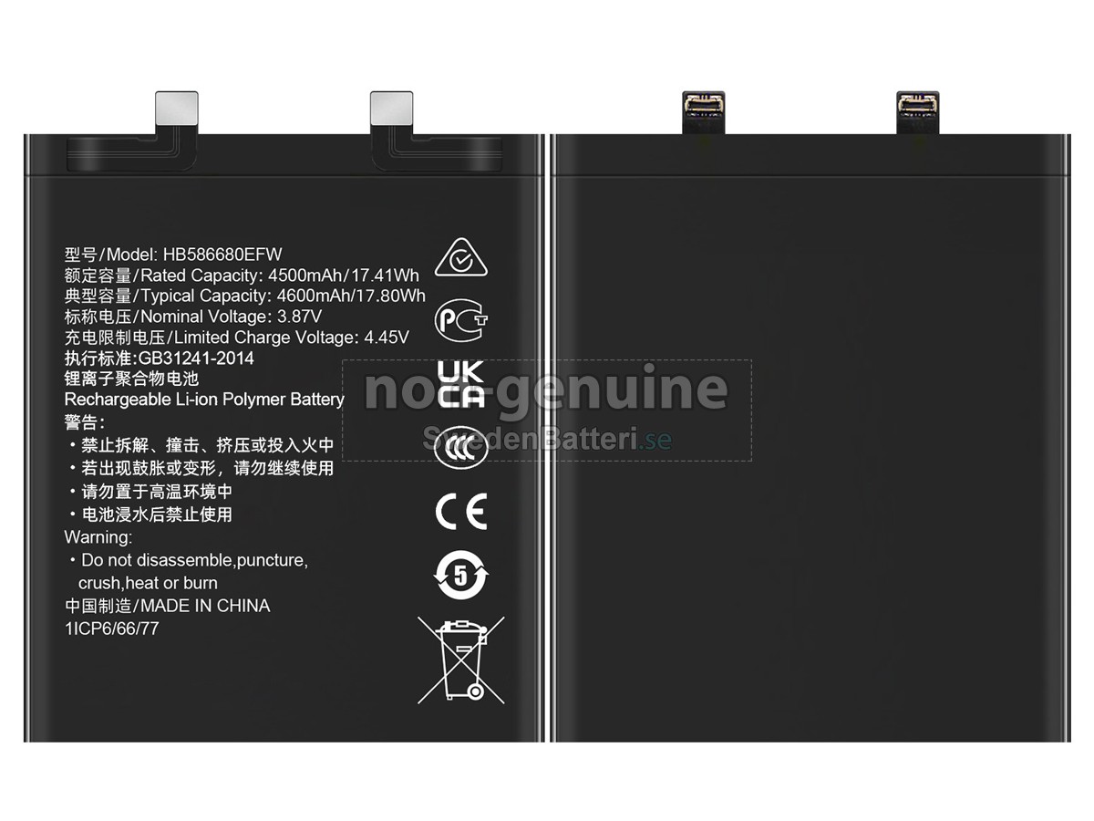 batteri till Honor MAGIC 4 PRO LGE-AN10