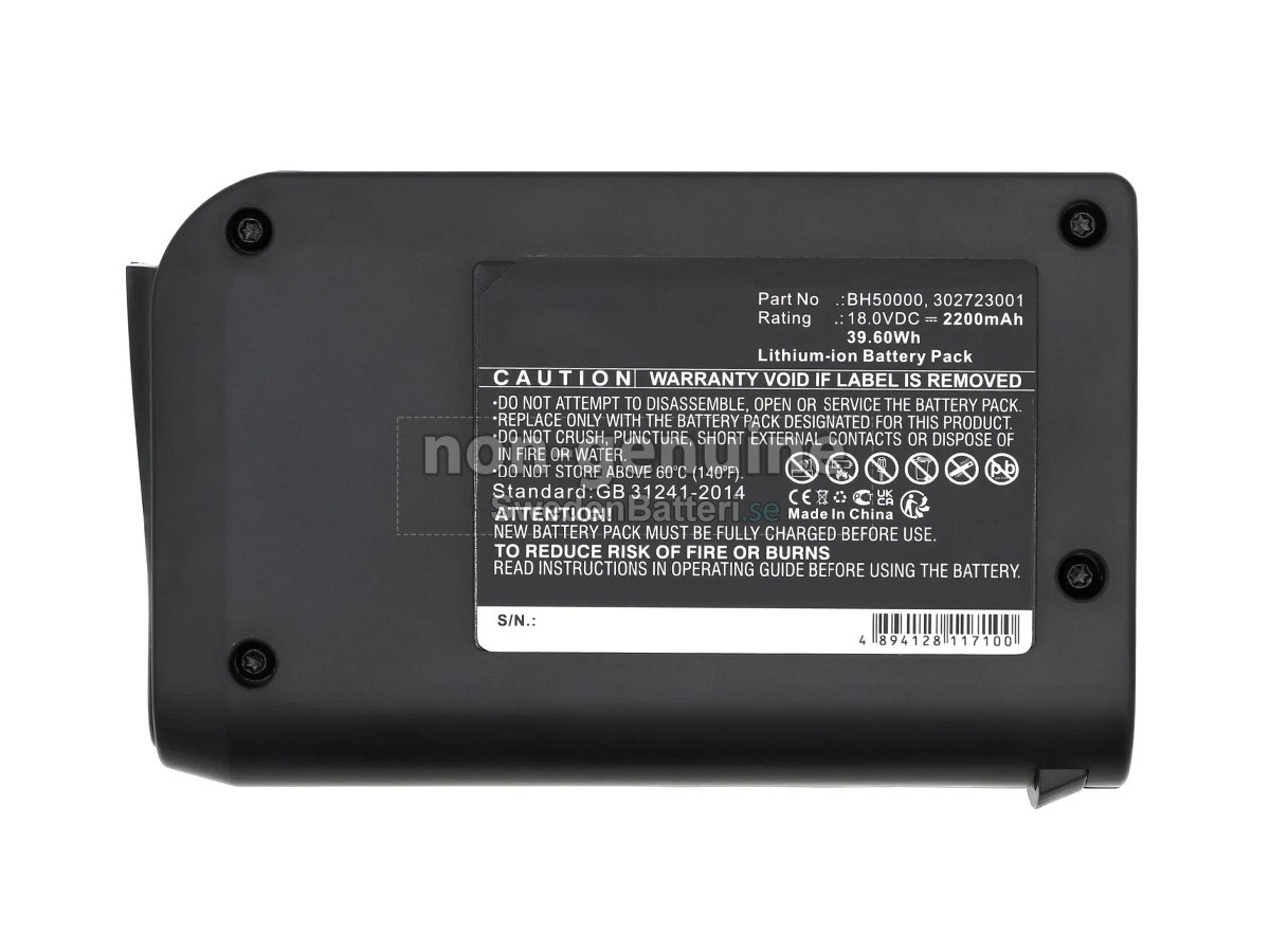 batteri till Hoover 302723001