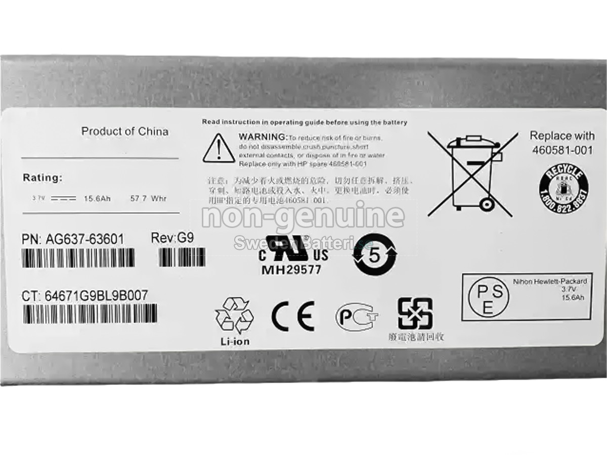 batteri till HP EVA4400
