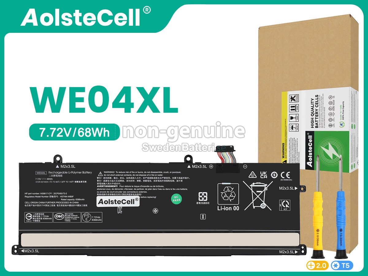 batteri till HP Envy X360 16-AD0629NZ