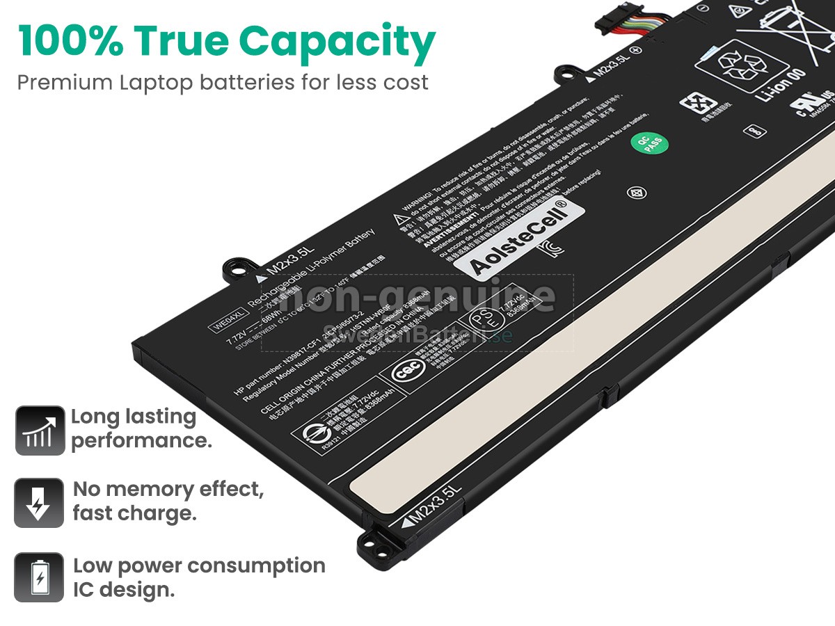 batteri till HP Envy X360 16-AD0629NZ