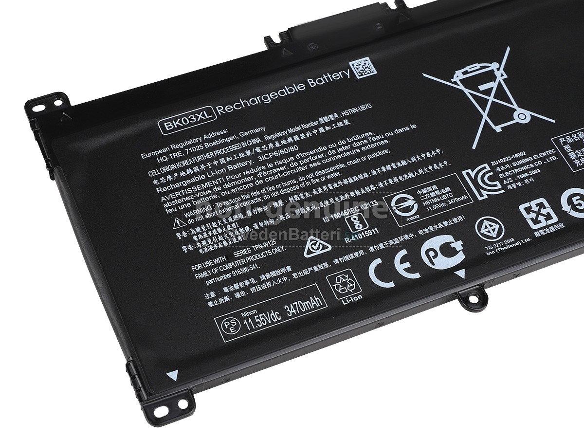 batteri till HP Pavilion X360 14-BA080TX