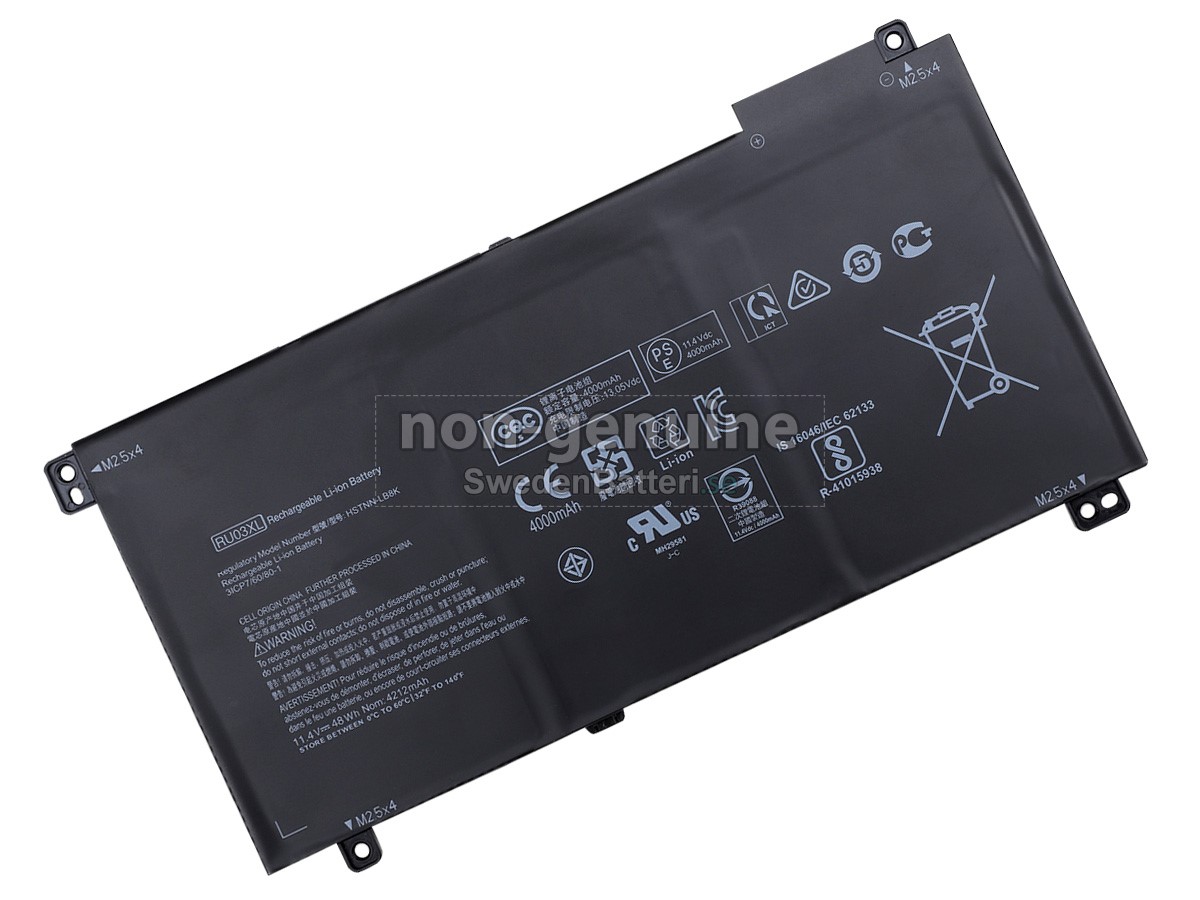 batteri till HP RU03048XL