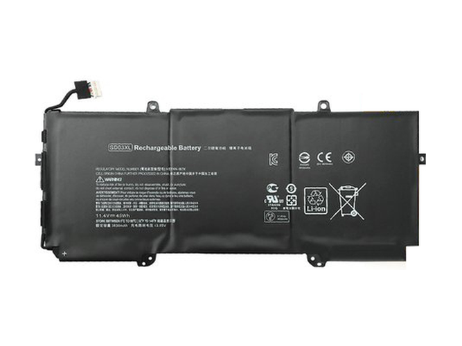 Batteri till  HP SD03XL