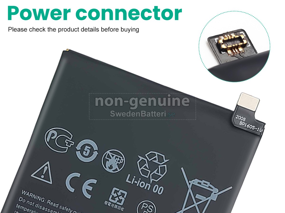 batteri till HTC D19 PLUS