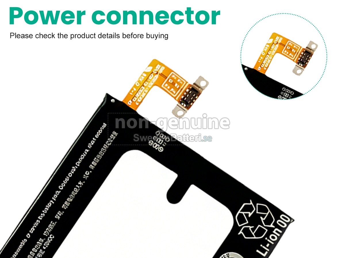 batteri till HTC ONE MAX