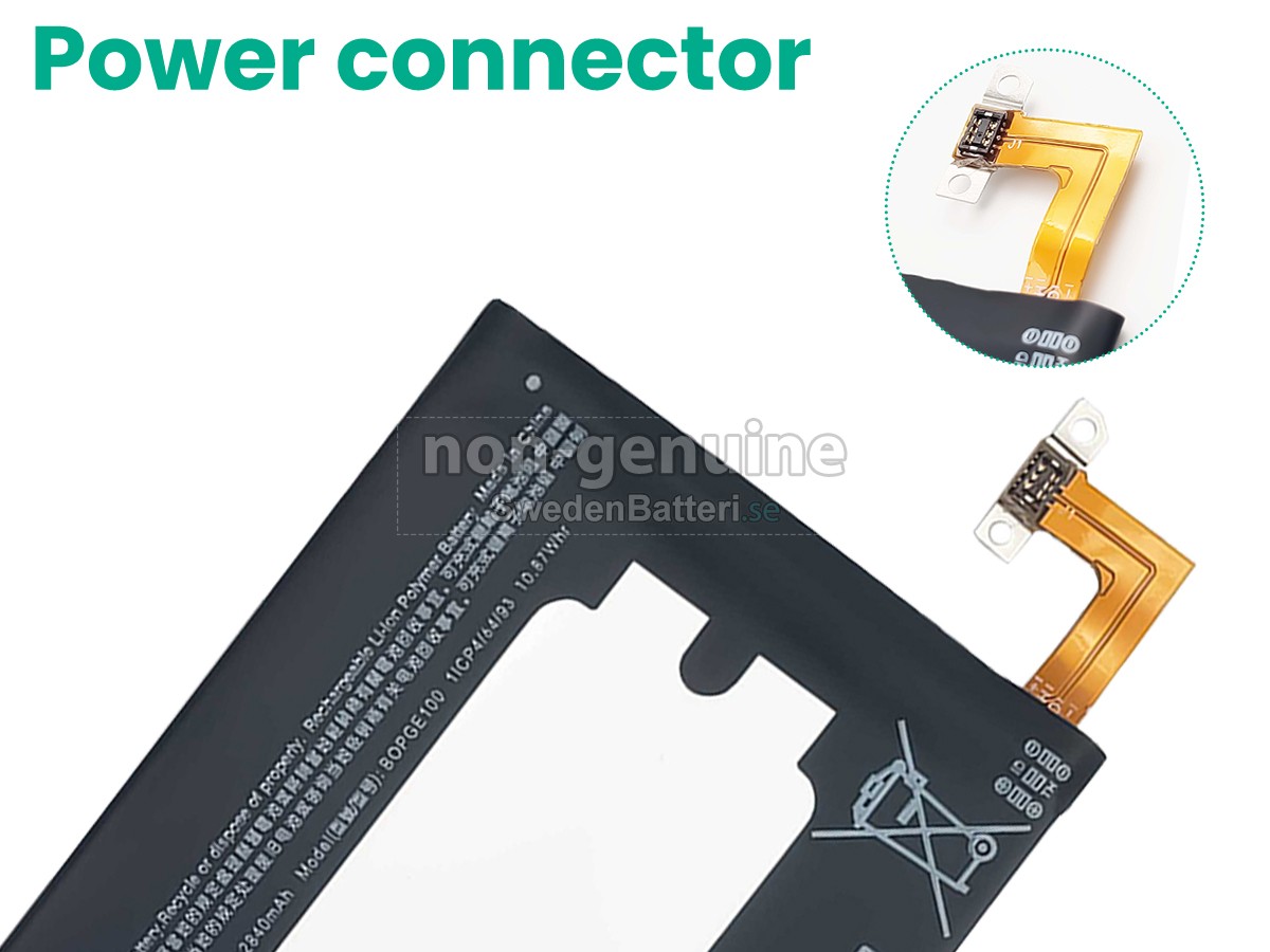 batteri till HTC M9
