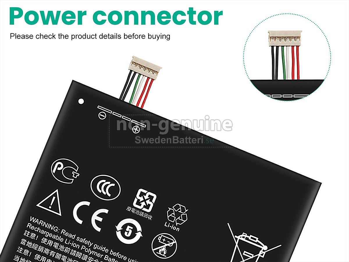 batteri till HTC E9S