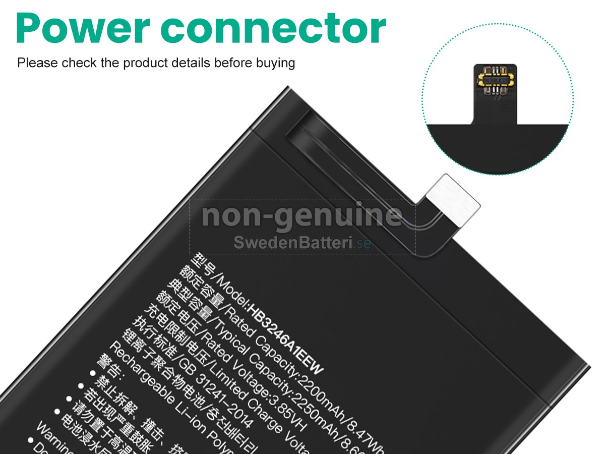 batteri till Huawei MATE X