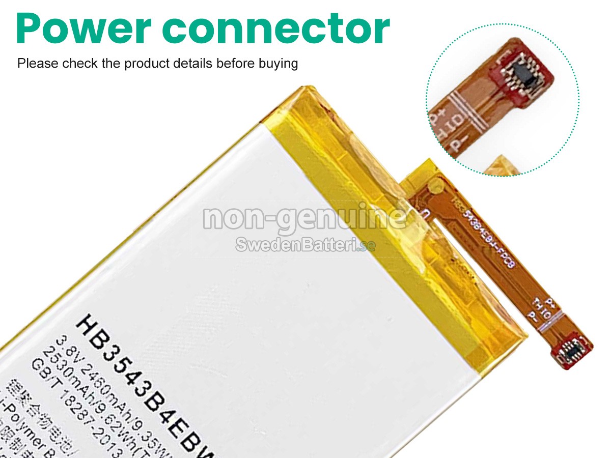 batteri till Huawei HB3543B4EBW