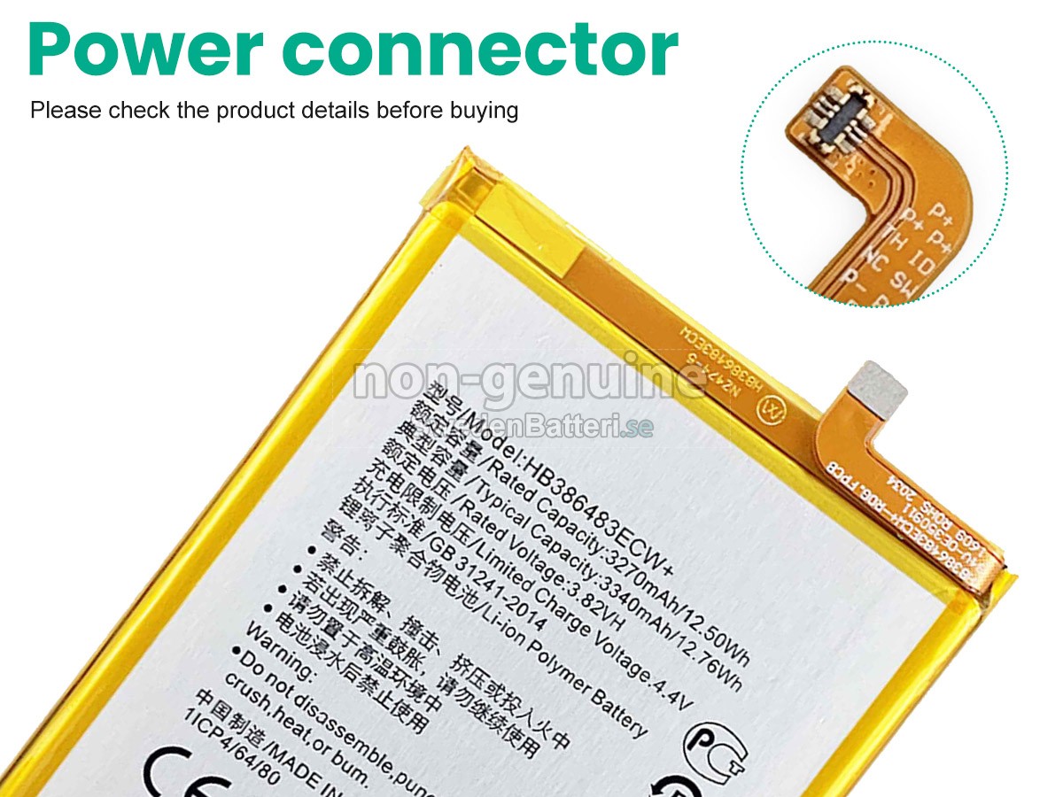 batteri till Huawei NOVA PLUS MLA-L11