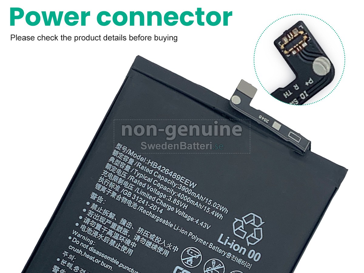 batteri till Huawei HB426489EEW
