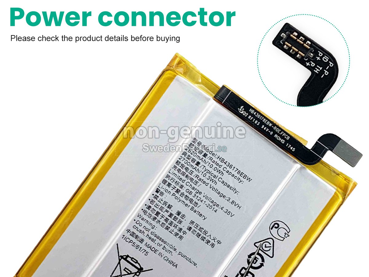 batteri till Huawei MATE S