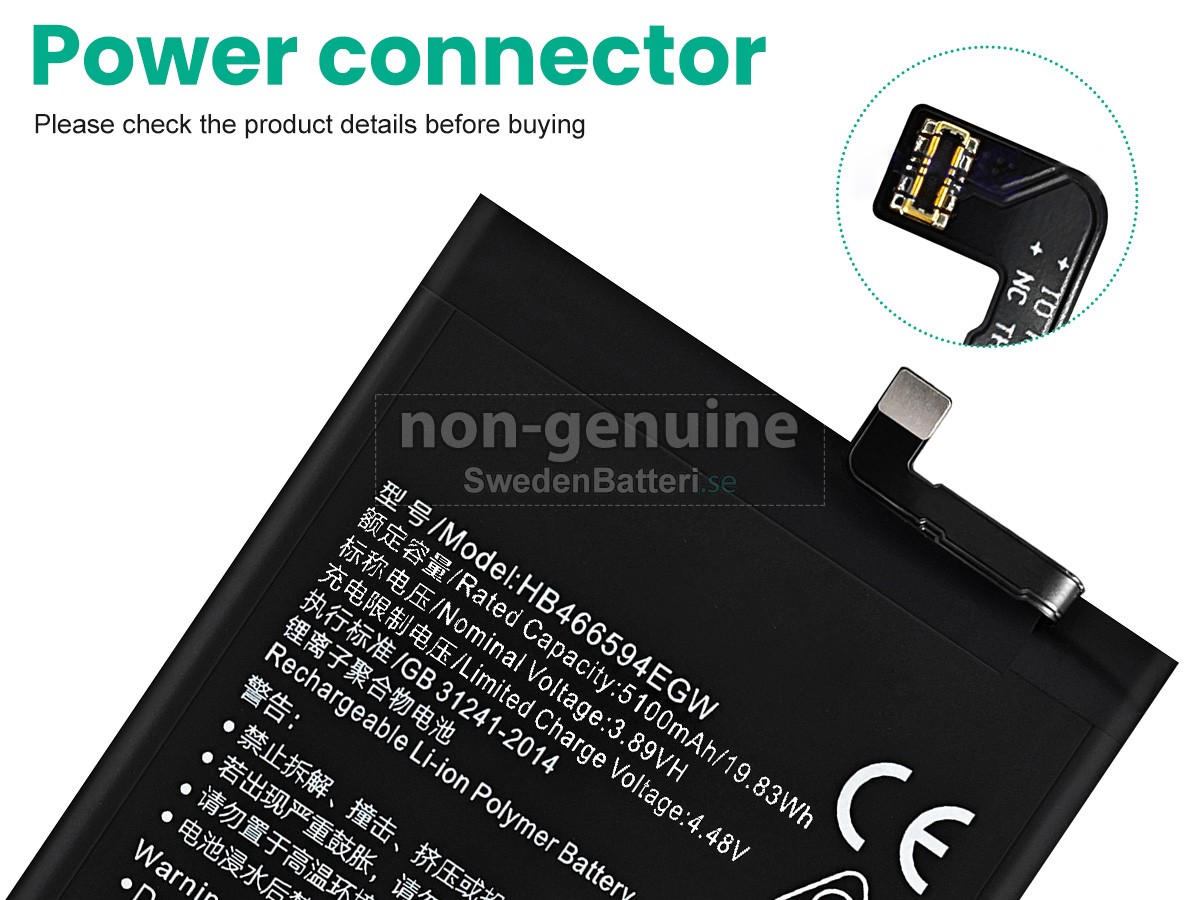 batteri till Huawei HONOR X5 PLUS