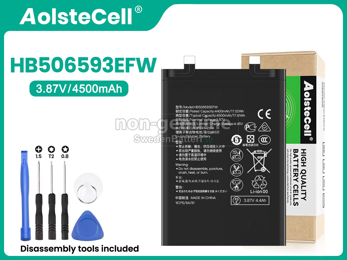 batteri till Huawei HB506593EFW