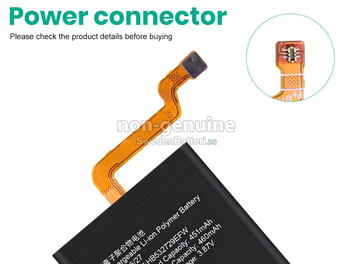 batteri till Huawei GT2 PRO