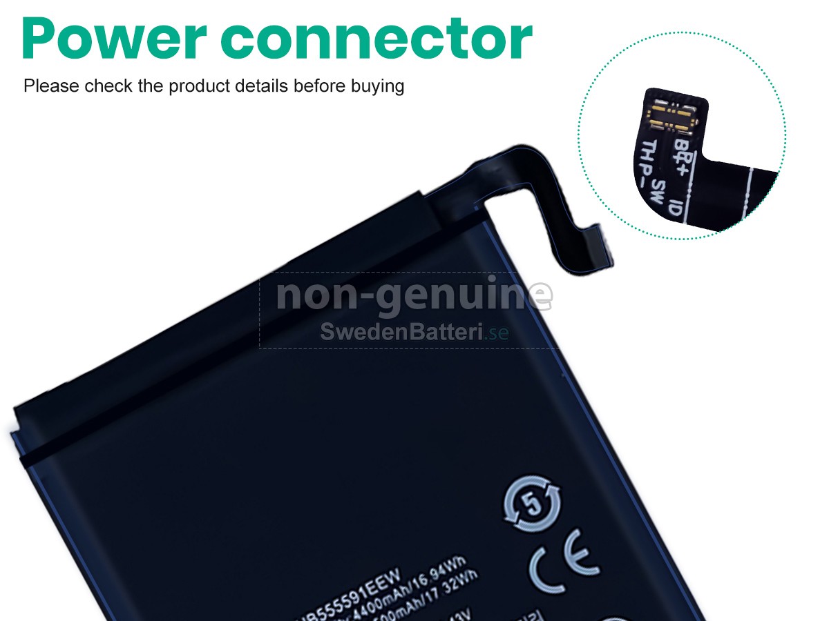 batteri till Huawei HB555591EEW