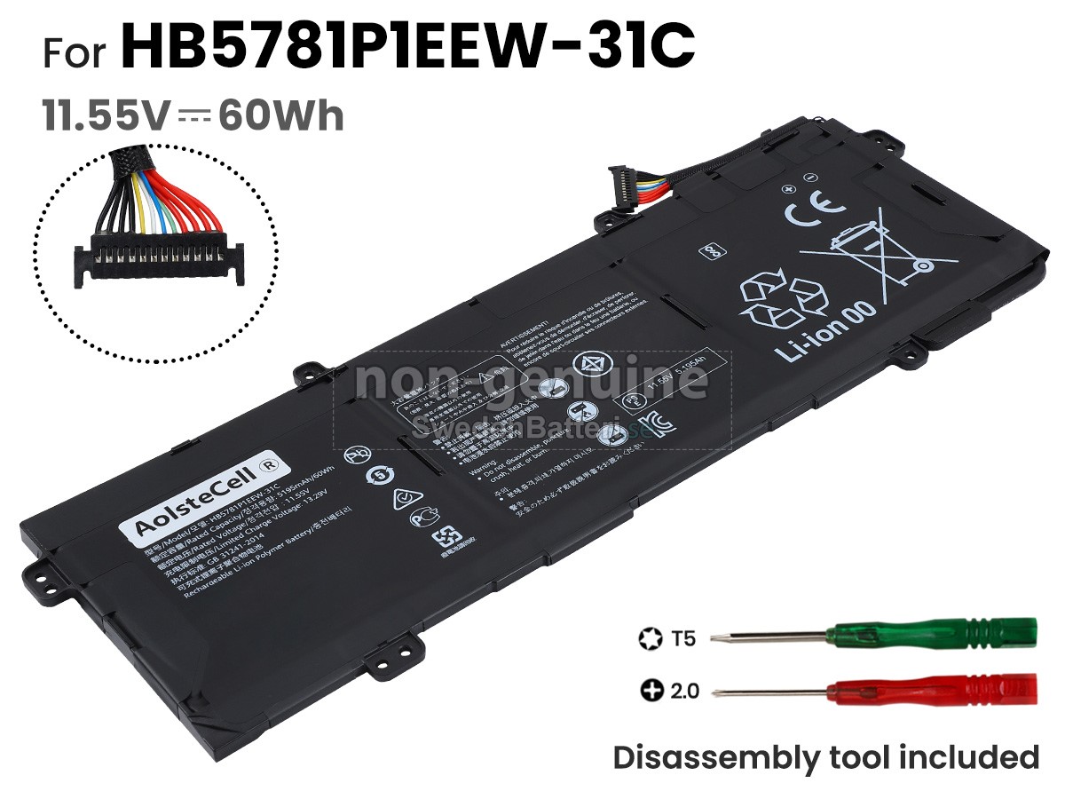 batteri till Huawei HKD-W56