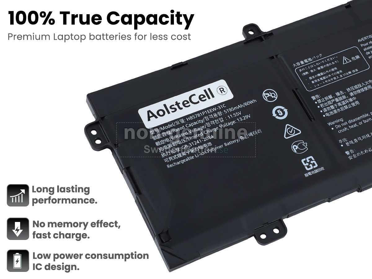 batteri till Huawei HKD-W56