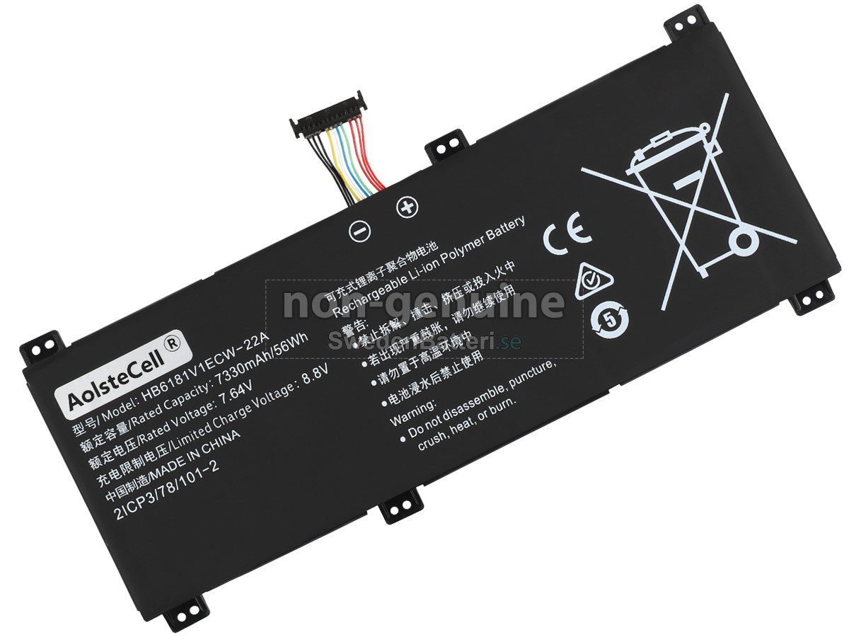 batteri till Huawei HB6181V1ECW-22A