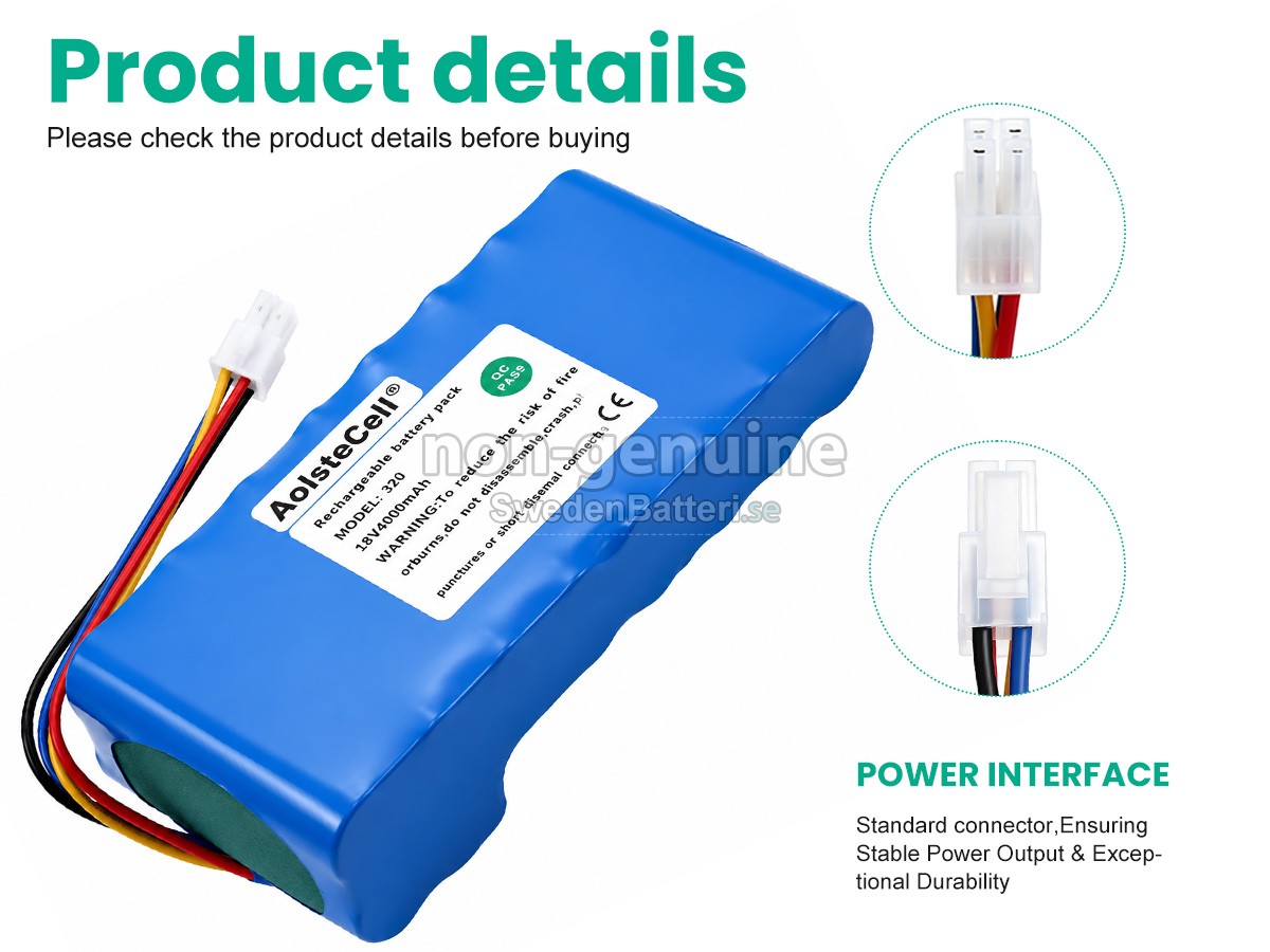 batteri till Husqvarna AUTOMOWER 440 2018