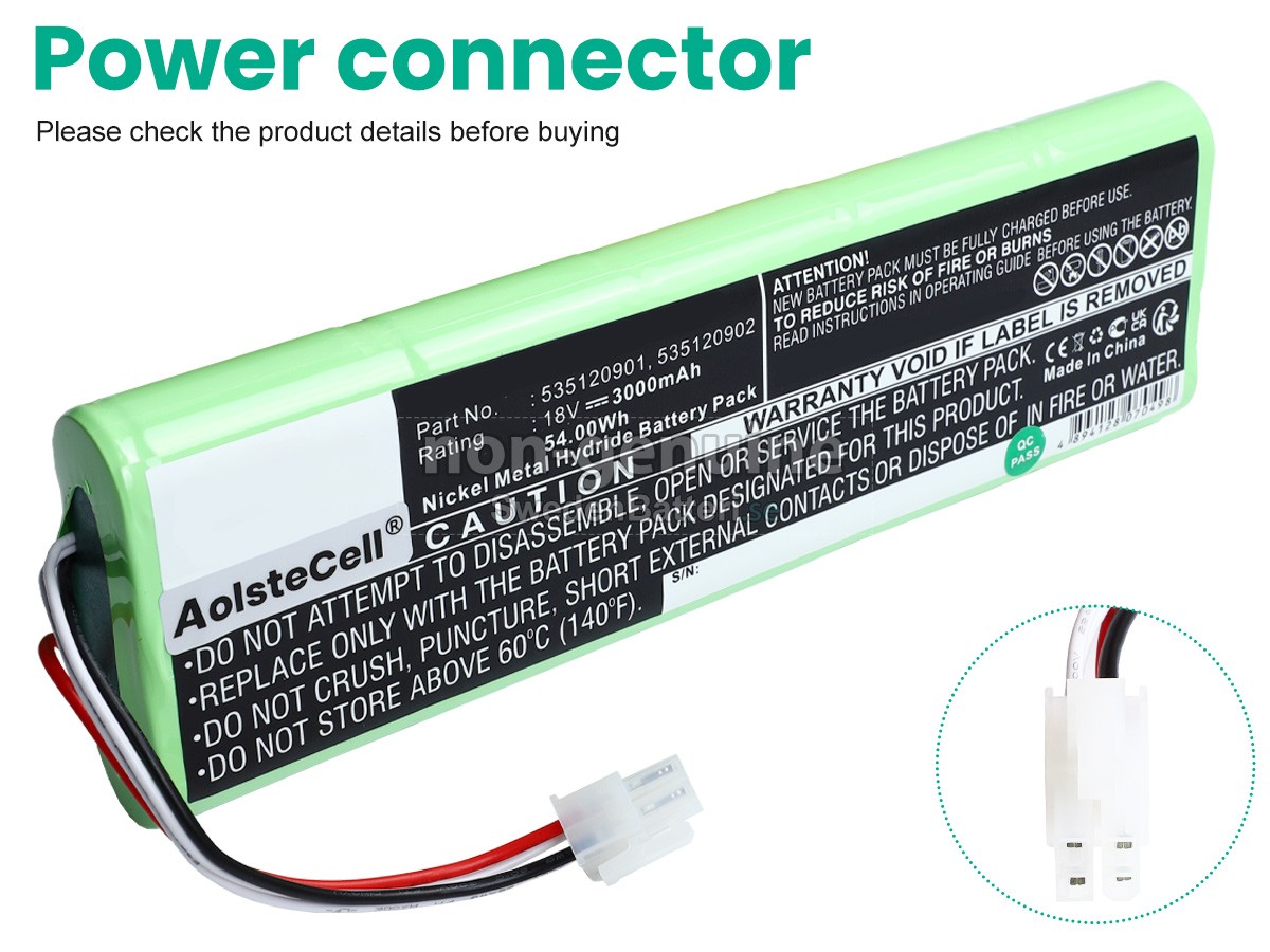 batteri till Husqvarna AUTOMOWER 220AC