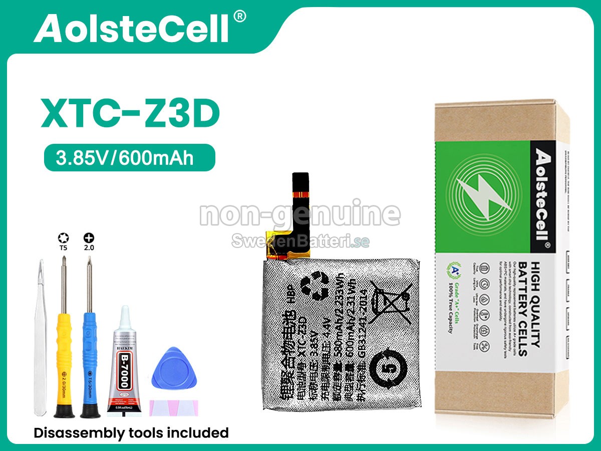 batteri till Imoo XTC-Z3D