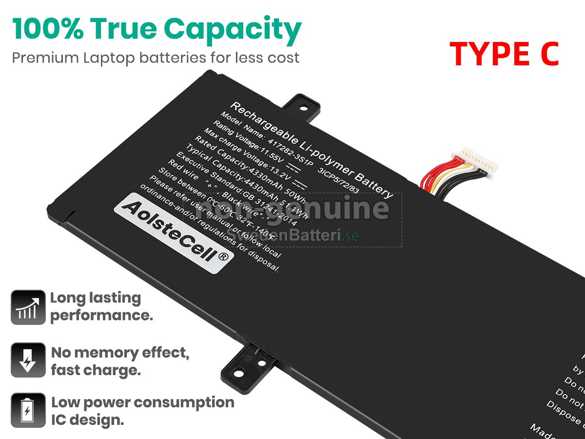 batteri till Infinix 417282-3S