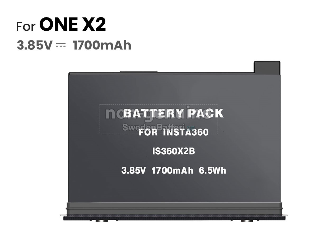 batteri till Insta360 ONE X2