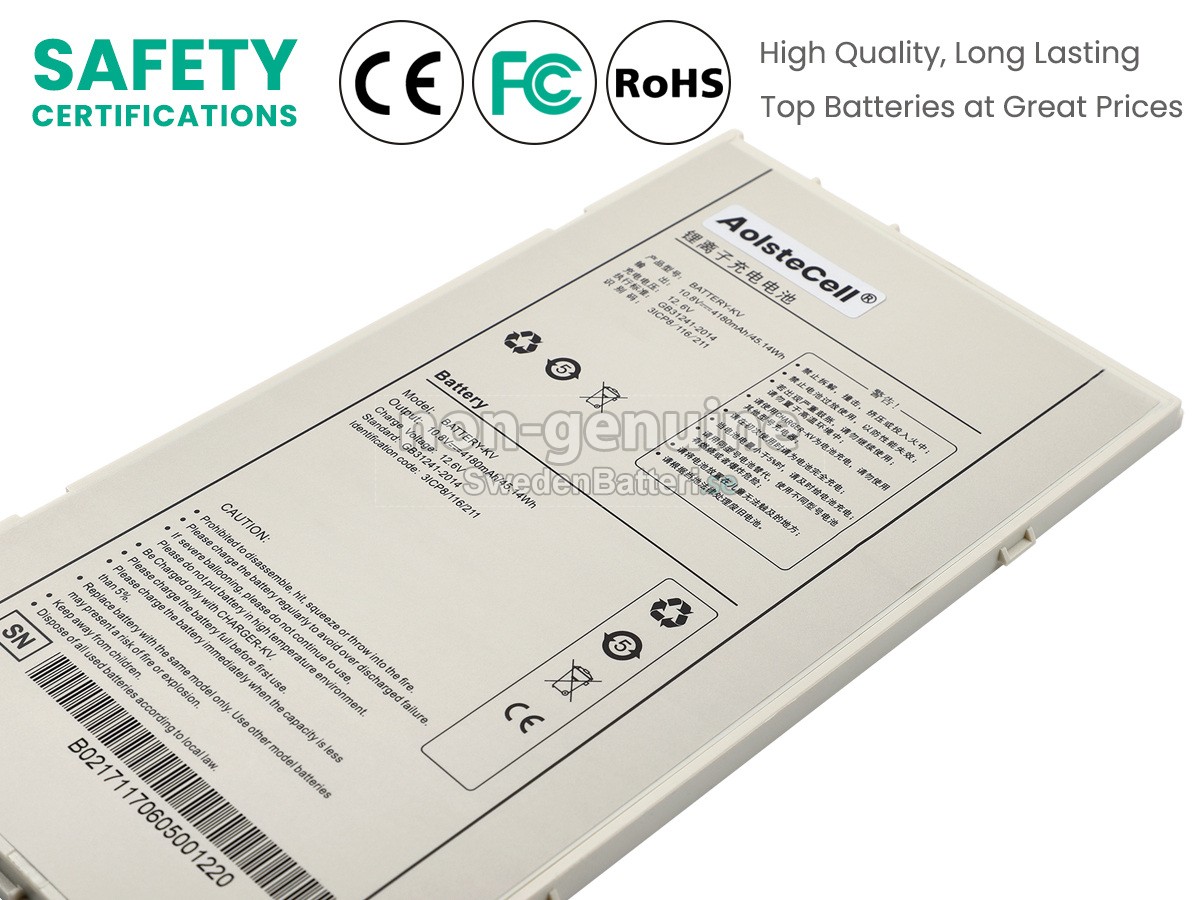batteri till Iray BATTERY-KV